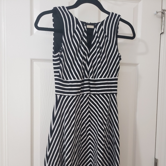 WHBM Stripped Dress - Picture 1 of 3